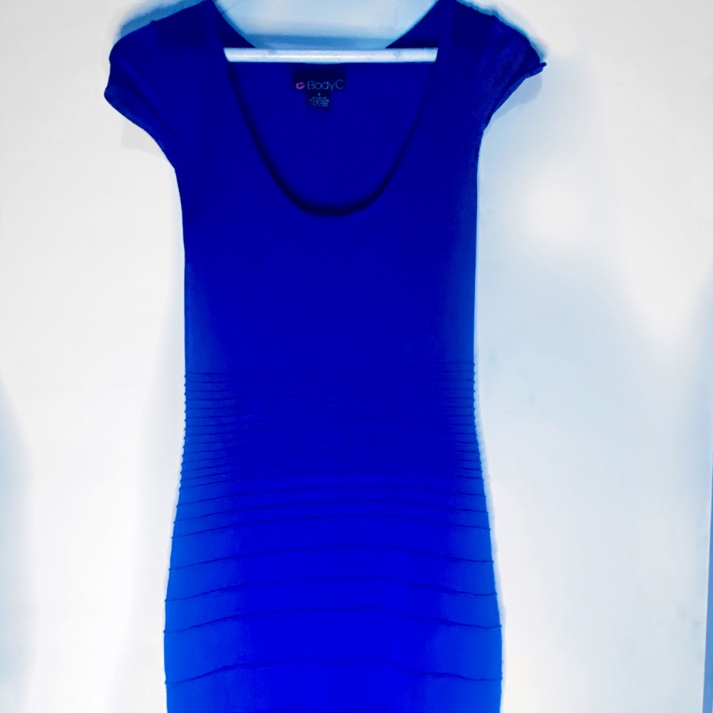 Blue Bodycon Dress